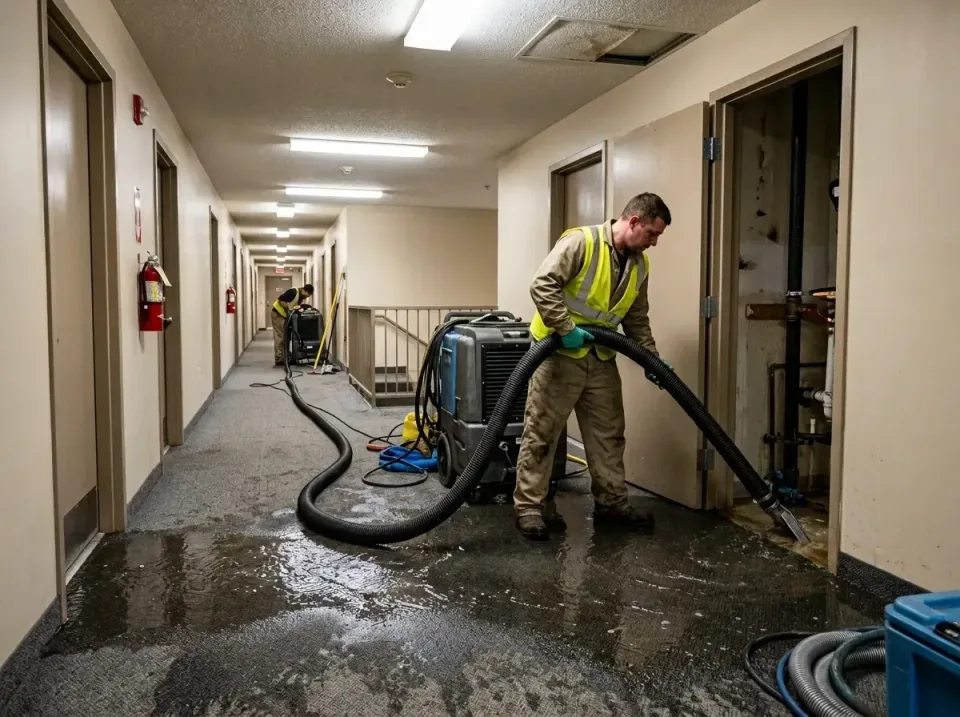 multi-unit-apartment-hallway-f-005 — frequently asked questions, Emergency Burst Pipe Water Extraction & Removal in Luverne,…